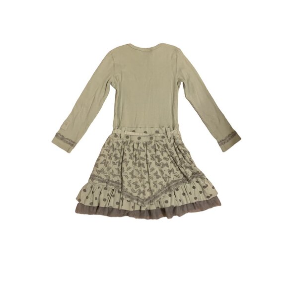 Naartjie Green Butterfly Dress Size 6 - Picture 5 of 5